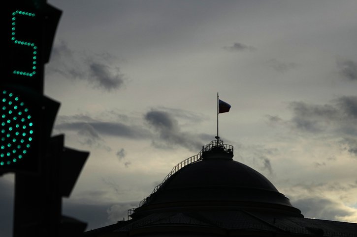 Le palais du Sénat à Moscou avait déjà fait l'attaque de drones il y a quelque temps (archives). © KEYSTONE/AP
