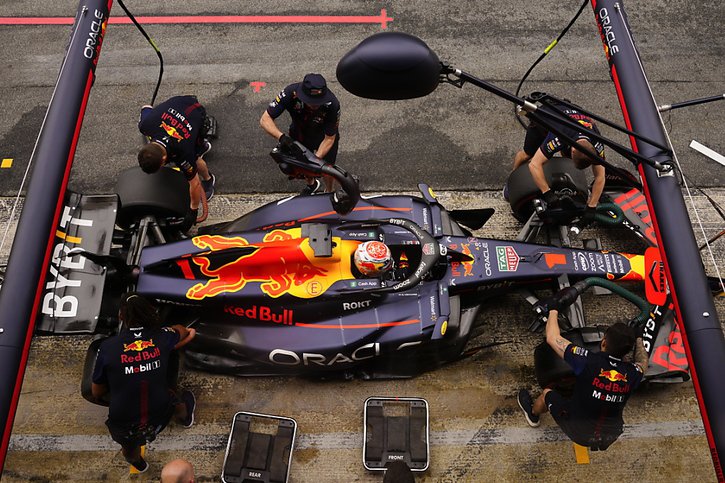Max Verstappen est sans rival en F1 cette saison © KEYSTONE/EPA/Enric Fontcuberta