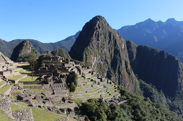 Le nombre élevé de visiteurs provoque la détérioration de certaines parties de la citadelle inca du Machu Picchu (archives). © KEYSTONE/EPA EFE/PAULA BAYARTE