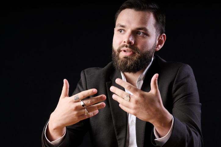 L’étudiant en droit est président des Jeunes vert’libéraux Fribourg et vice-président des Vert’libéraux Fribourg. © Jean-Baptiste Morel