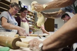 Des gâteaux du Vully au feu de bois