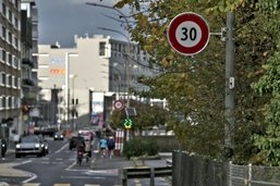 Ville de Fribourg: Il faudra ralentir presque partout