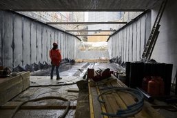 Les passages inférieurs de la gare de Fribourg se dévoilent peu à peu