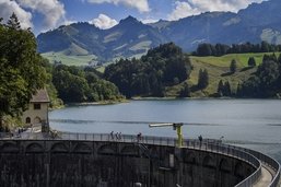 Le sentier du tour du lac de Montsalvens partiellement fermé jusqu’au printemps