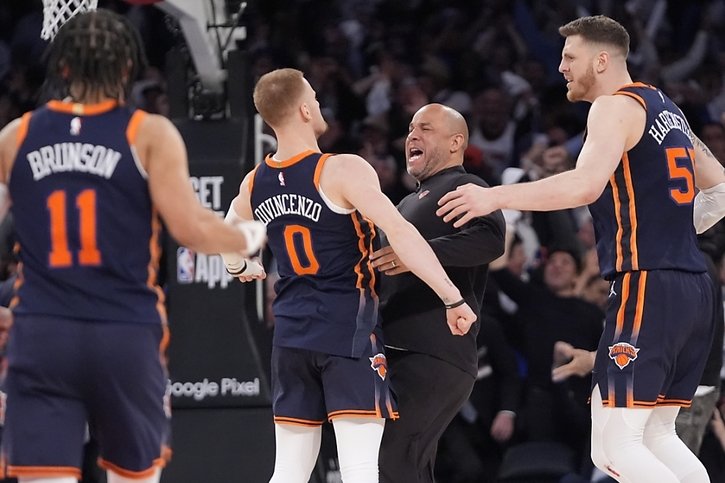 Les New York Knicks ont fait chavirer le Madison Square Garden. © KEYSTONE/AP/Frank Franklin II