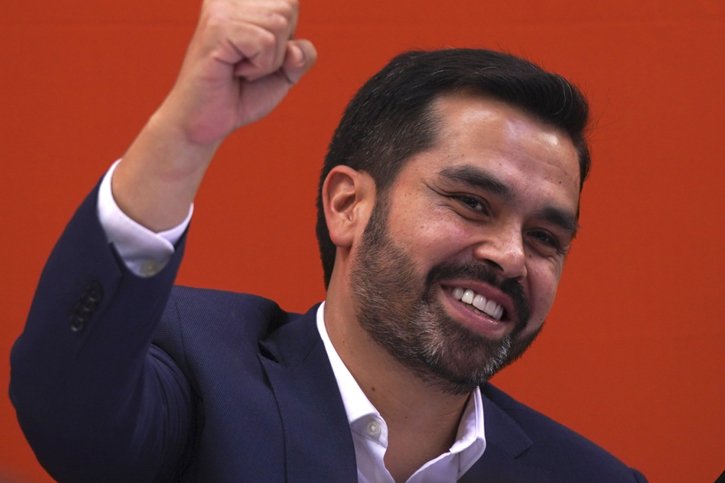 Jorge Álvarez Máynez est candidat à l'élection présidentielle au Mexique. © KEYSTONE/AP/Fernando Llano