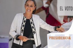 Mexique: victoire de la candidate de la gauche Claudia Sheinbaum
