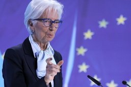 La BCE doit encore garder le "pied sur le frein"(Lagarde)