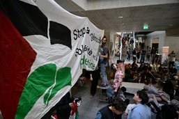 Fribourg: L’Université occupée par des étudiants demandant un cessez-le-feu en Palestine