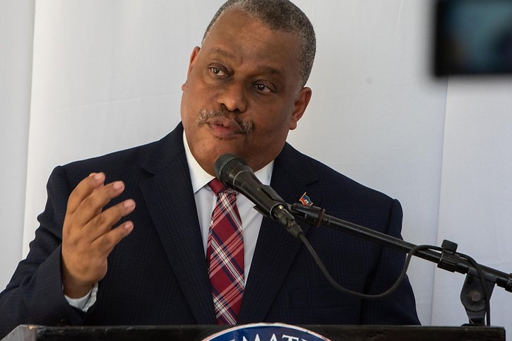 Garry Conille est le nouveau Premier ministre d'Haïti. © KEYSTONE/EPA/Johnson Sabin