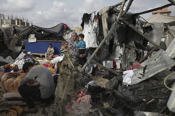 La phase "intense" des combats est "sur le point de se terminer" à Rafah, selon Tsahal (Photo d'illustration). © KEYSTONE/AP/Jehad Alshrafi