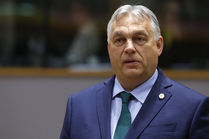 Il s'agit de la première visite de Viktor Orban en Ukraine depuis le début de l'invasion russe (archives). © KEYSTONE/AP/Geert Vanden Wijngaert