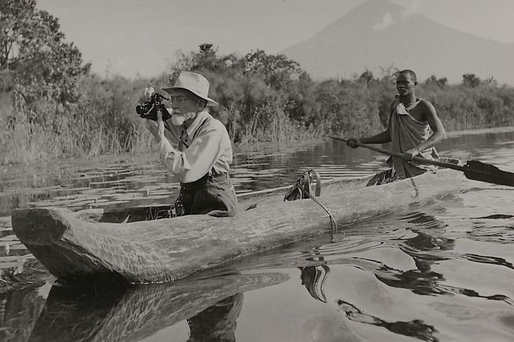 Le géologue suisse Arnold Heim a mené des recherches sur tous les continents au XXe siècle. D'abord financé par des compagnies pétrolières, il est finalement devenu un défenseur de la nature et un partisan de la décolonisation. © Bibliothèque de l'EPF Zurich