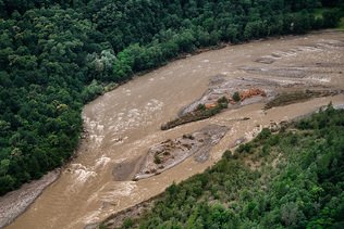 Alerte aux inondations dans trois vallées tessinoises